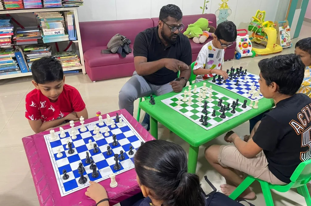 Tots and Tales — SMCA chess training center in Hughes Road